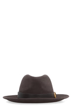 Carica l'immagine nel visualizzatore di Gallery, Valentino Garavani - Cappello fedora Vlogo Signature in tessuto
