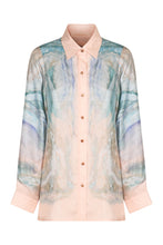 Carica l'immagine nel visualizzatore di Gallery, Camicia Illuminate in viscosa stampata
