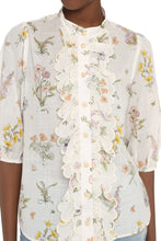 Carica l'immagine nel visualizzatore di Gallery, Camicia Jeannie in cotone stampato
