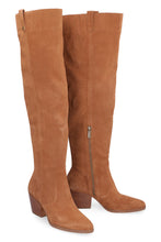 Load image into Gallery viewer, Harlow suede knee high boots
