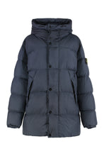Carica l'immagine nel visualizzatore di Gallery, Parka con cappuccio in nylon
