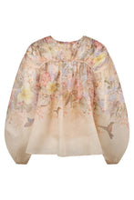 Carica l'immagine nel visualizzatore di Gallery, Blusa in lino e seta
