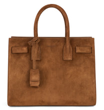 Carica l'immagine nel visualizzatore di Gallery, Borsa a mano Sac De Jour in pelle scamosciata
