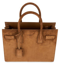 Carica l'immagine nel visualizzatore di Gallery, Borsa a mano Sac De Jour in pelle scamosciata
