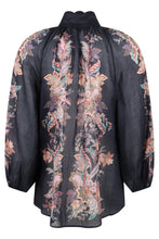 Carica l'immagine nel visualizzatore di Gallery, Blusa Rhiannon Billow in ramié
