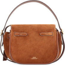 Carica l'immagine nel visualizzatore di Gallery, Borsa a mano Polo ID in pelle scamosciata
