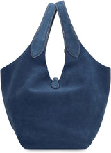 Load image into Gallery viewer, Suede bucket bag
