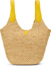 Carica l'immagine nel visualizzatore di Gallery, Tote Polo Play in Raffia e Pelle
