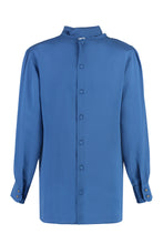 Carica l'immagine nel visualizzatore di Gallery, Camicia in georgette con collo foulard
