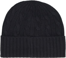 Carica l'immagine nel visualizzatore di Gallery, Cappello in maglia con lavorazione a trecce
