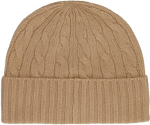 Carica l'immagine nel visualizzatore di Gallery, Cappello in maglia con lavorazione a trecce
