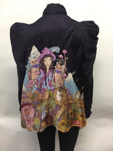 Carica l'immagine nel visualizzatore di Gallery, Blusa in seta stampata
