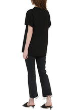 Carica l'immagine nel visualizzatore di Gallery, T-shirt in cotone con stella ricamata
