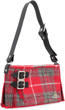 Carica l'immagine nel visualizzatore di Gallery, Borsa a spalla Heather Kilt in tessuto
