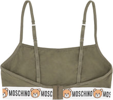 Carica l'immagine nel visualizzatore di Gallery, Reggiseno a top con elastico logato
