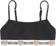 Carica l'immagine nel visualizzatore di Gallery, Reggiseno a top con elastico logato
