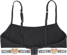Carica l'immagine nel visualizzatore di Gallery, Reggiseno a top con elastico logato
