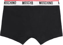 Carica l'immagine nel visualizzatore di Gallery, Set da due boxer in cotone con banda elastica logata
