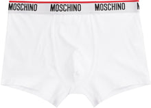 Carica l'immagine nel visualizzatore di Gallery, Set da due boxer in cotone con banda elastica logata
