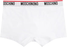 Carica l'immagine nel visualizzatore di Gallery, Set da due boxer in cotone con banda elastica logata
