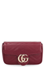 Carica l'immagine nel visualizzatore di Gallery, Borsa a tracolla Super mini GG Marmont in pelle

