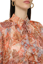 Carica l'immagine nel visualizzatore di Gallery, Camicia Kaleidoscope con volant
