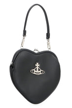 Carica l'immagine nel visualizzatore di Gallery, Clutch Belle Heart Frame in pelle martellata
