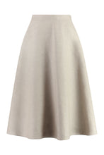 Load image into Gallery viewer, Linen full skirt
