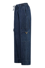Carica l'immagine nel visualizzatore di Gallery, Pantaloni cargo in denim
