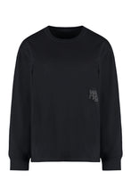 Carica l'immagine nel visualizzatore di Gallery, T-shirt a maniche lunghe in cotone
