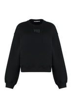 Load image into Gallery viewer, Cotton crew-neck sweatshirt
