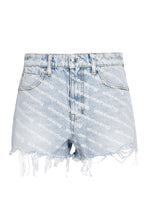 Carica l'immagine nel visualizzatore di Gallery, Shorts Bite in denim a vita alta
