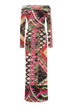 Carica l&#39;immagine nel visualizzatore di Gallery, Abito in mesh stampato
