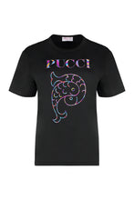 Carica l'immagine nel visualizzatore di Gallery, T-shirt girocollo in cotone
