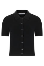 Load image into Gallery viewer, Cardigan in wool with short sleeves
