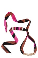 Carica l'immagine nel visualizzatore di Gallery, Collana foulard con stampa
