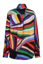 Carica l'immagine nel visualizzatore di Gallery, Camicia in seta stampata
