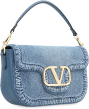 Carica l'immagine nel visualizzatore di Gallery, Valentino Garavani - Borsa a spalla Alltime in denim
