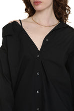 Carica l'immagine nel visualizzatore di Gallery, Camicia asimmetrica in cotone
