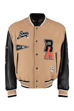 Carica l'immagine nel visualizzatore di Gallery, BOSS x Russell Athletic - Bomber in lana con patch
