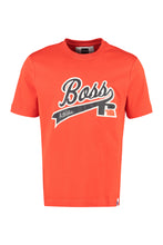 Carica l'immagine nel visualizzatore di Gallery, BOSS x Russell Athletic - T-shirt girocollo in cotone
