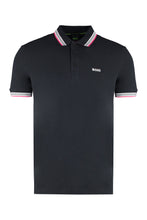 Load image into Gallery viewer, Short sleeve cotton pique polo shirt
