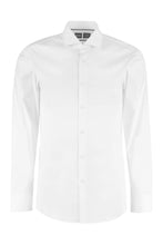 Carica l'immagine nel visualizzatore di Gallery, Camicia slim fit in popeline stretch
