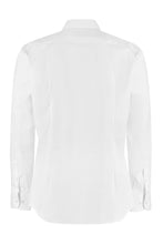 Carica l'immagine nel visualizzatore di Gallery, Camicia slim fit in popeline stretch
