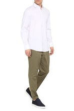 Carica l'immagine nel visualizzatore di Gallery, Camicia slim fit in popeline stretch
