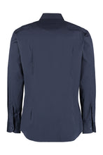 Carica l'immagine nel visualizzatore di Gallery, Camicia slim fit in popeline stretch
