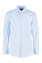 Carica l'immagine nel visualizzatore di Gallery, Camicia slim fit in popeline stretch
