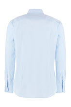 Carica l'immagine nel visualizzatore di Gallery, Camicia slim fit in popeline stretch
