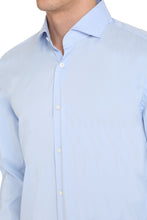 Carica l'immagine nel visualizzatore di Gallery, Camicia slim fit in popeline stretch
