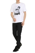 Carica l'immagine nel visualizzatore di Gallery, BOSS x Muhammad Ali - T-shirt in cotone con stampa
